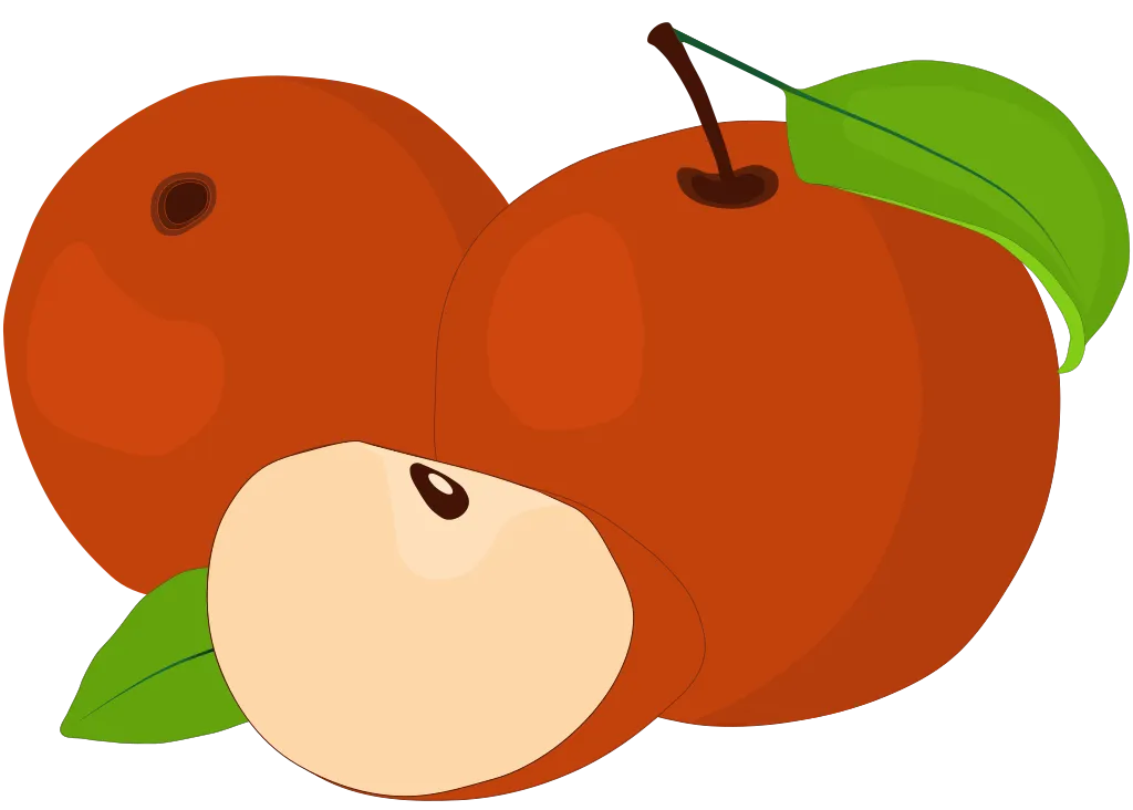 Logo of three apples